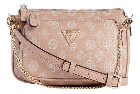 Cartera Guess Mujer Noelle Dbl Pouch Crossbody Rosado.-0