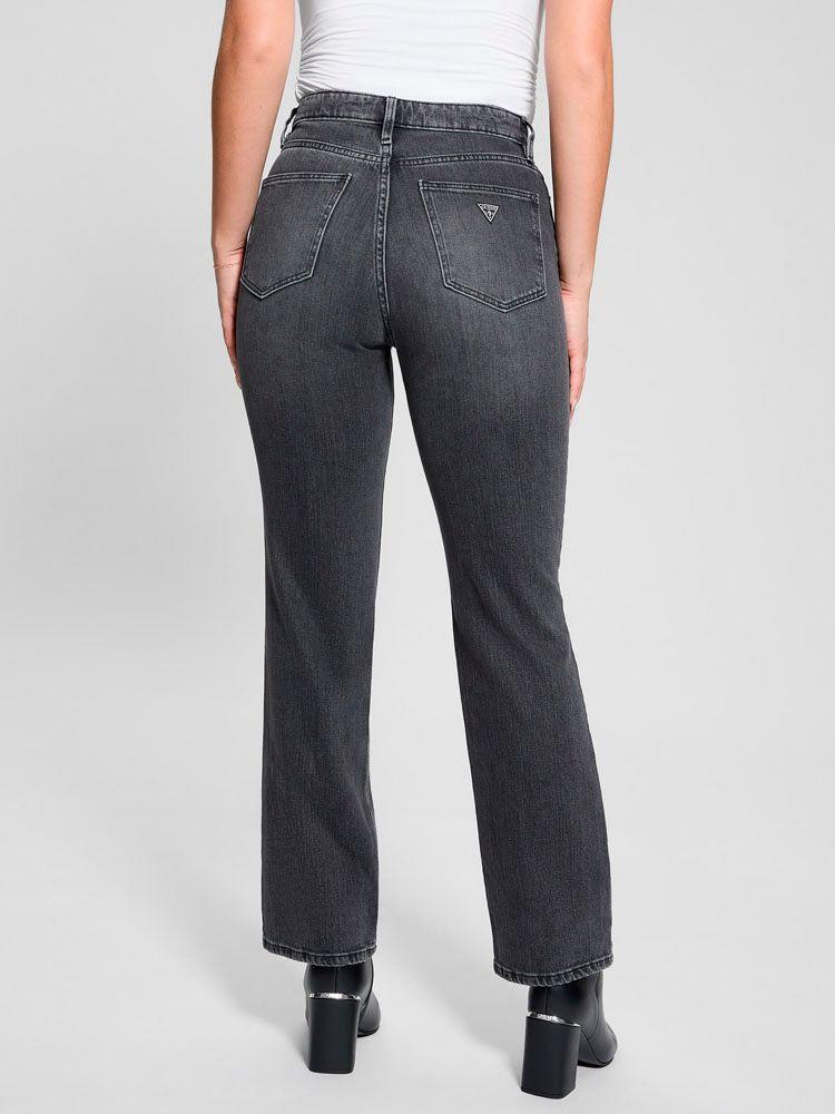Jeans Guess Mujer 80S Straight Gris-6