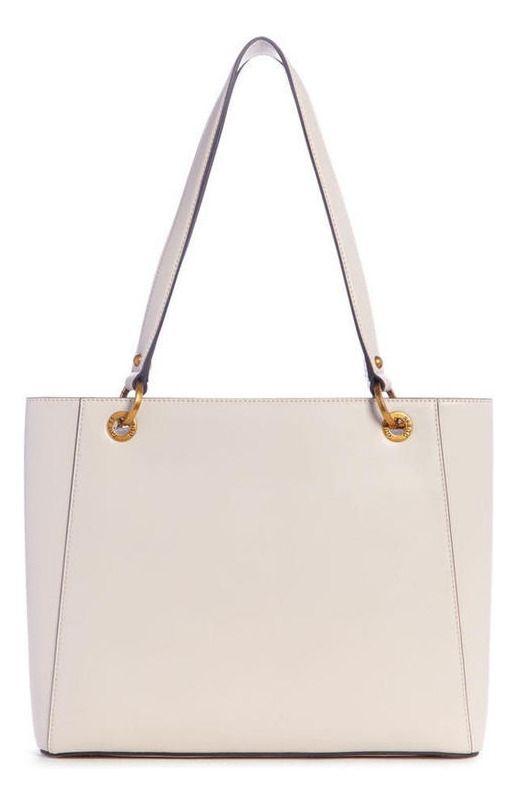 Cartera Guess Mujer Fleet Noel Tote Crema-2