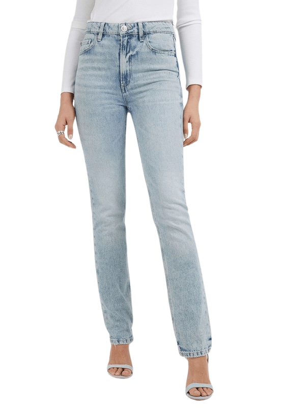 Jeans Guess Mujer Girly Celeste-0