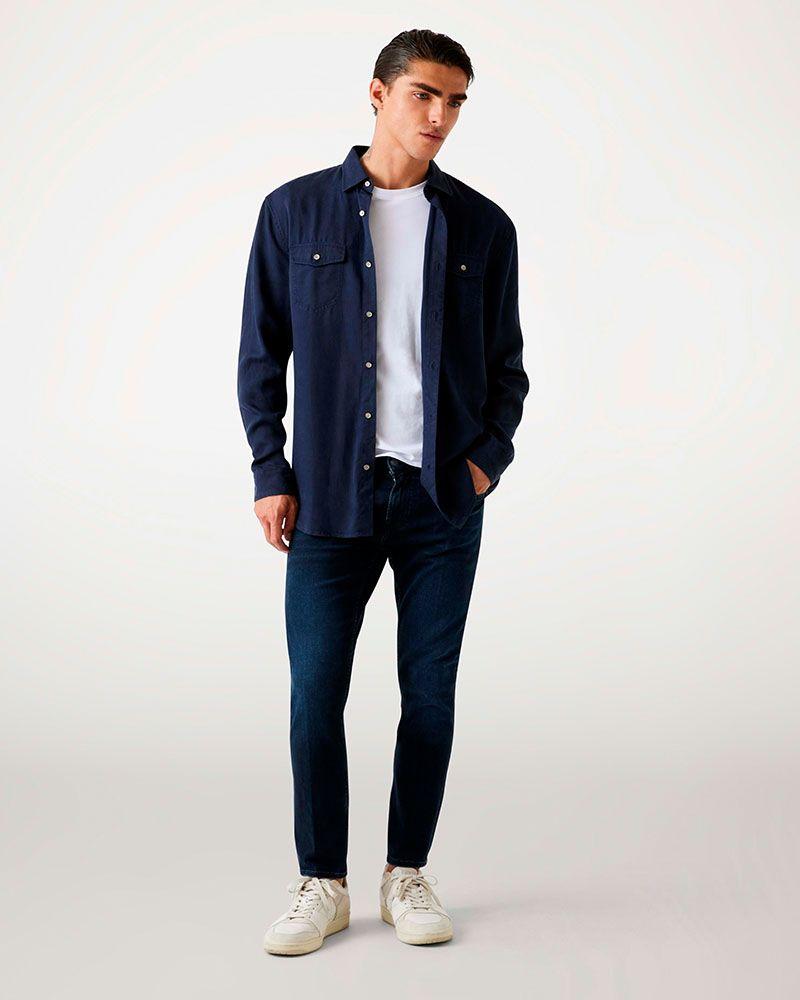 Jeans Guess Hombre Miami Azul Oscuro-1