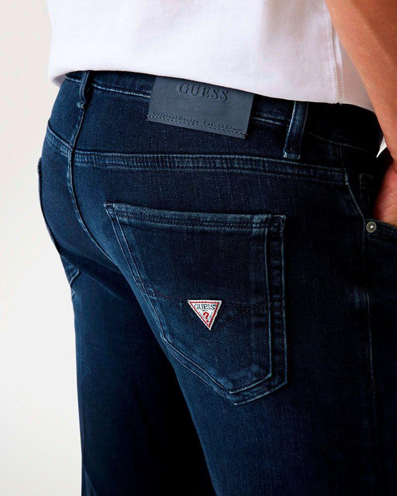 Jeans Guess Hombre Miami Azul Oscuro-3