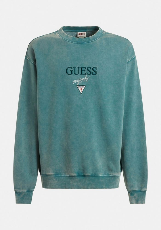 Poleron Guess Hombre Activewear Tops Azul-4