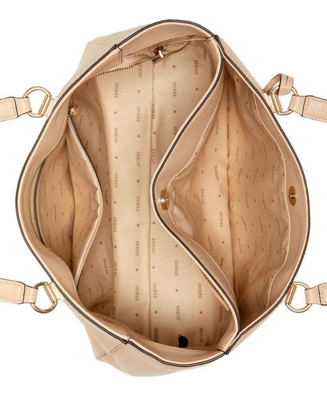 Cartera Guess Mujer Emiliya Tote Beige-3