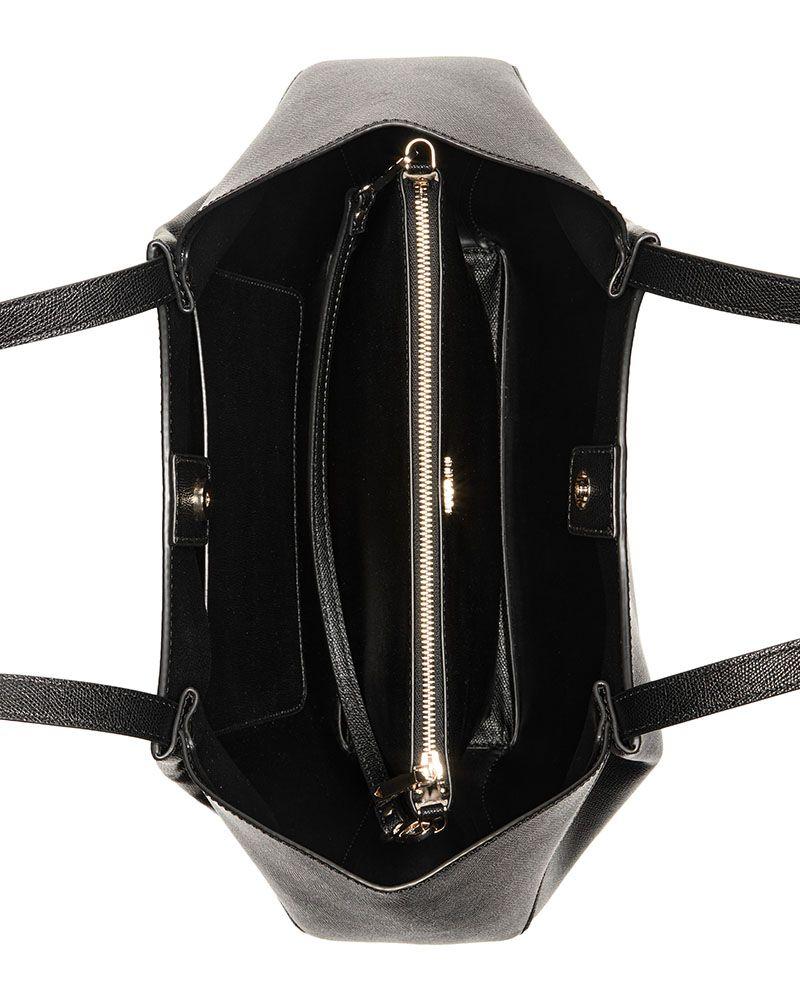 Cartera Amorette 2 In 1 Tote Negro-4
