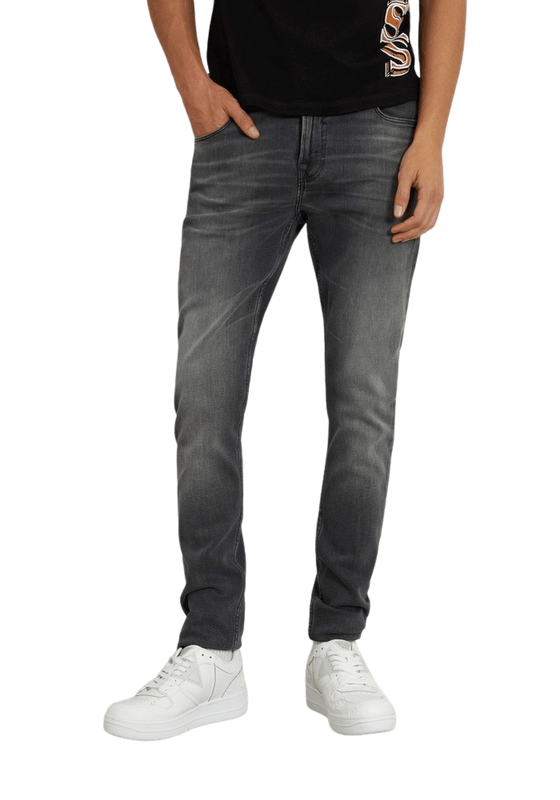 Jeans Guess Hombre Chris Gris-0
