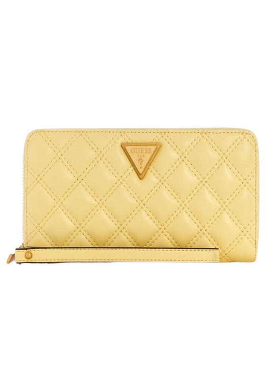 Billetera Mujer Guess Giully Slg Large Zip Around Amarillo-0