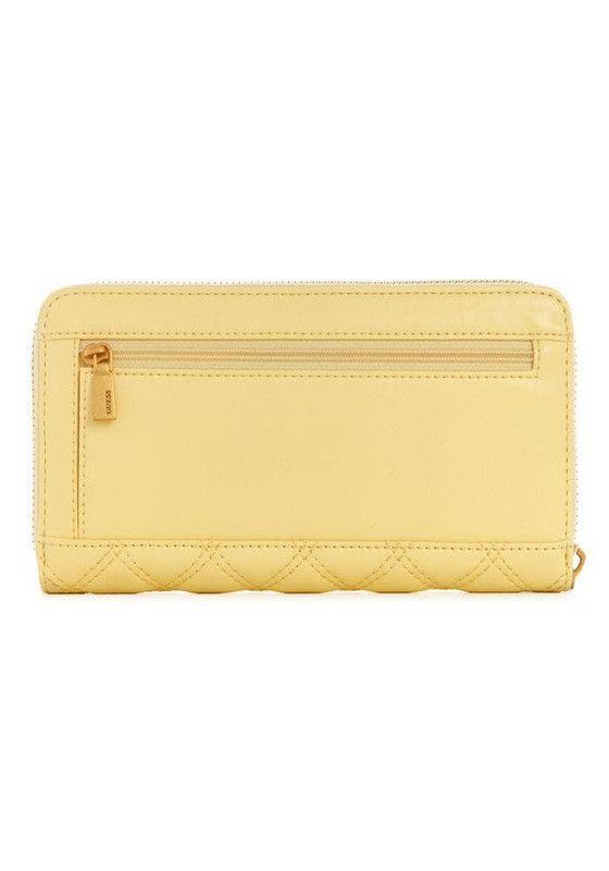 Billetera Mujer Guess Giully Slg Large Zip Around Amarillo-1