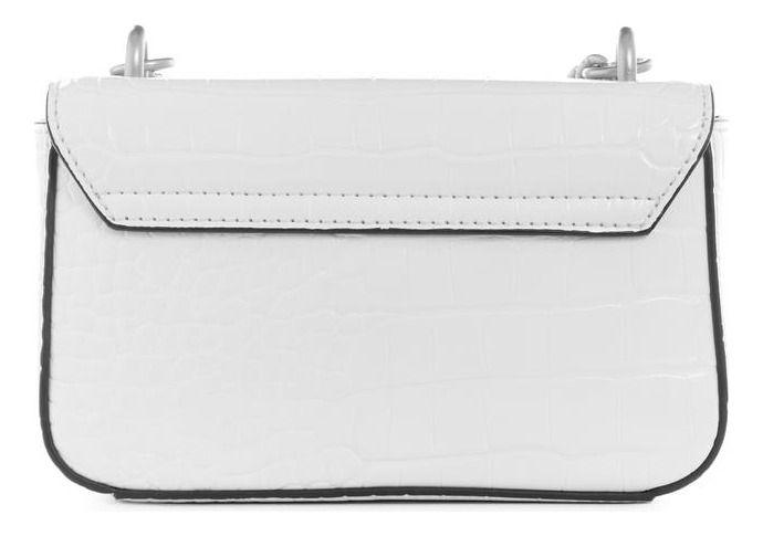 Mini Cartera Guess Mujer Didi Mini Crossbody Flap Blanco-2