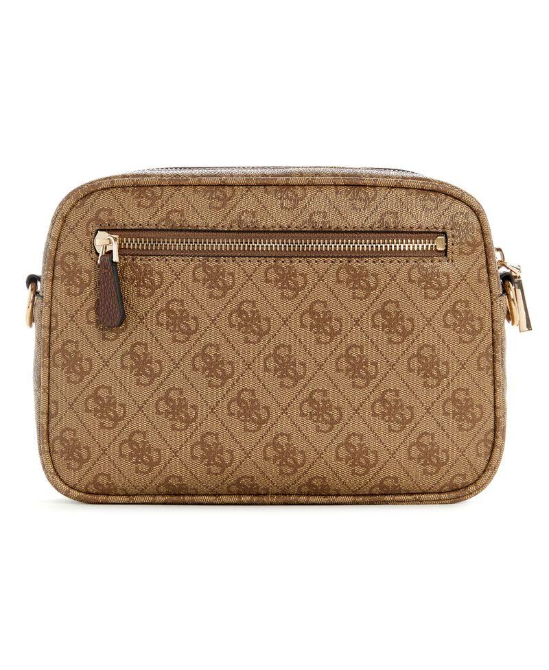 Cartera Guess Mujer Vikky Ii Camera Crossbody Café-2