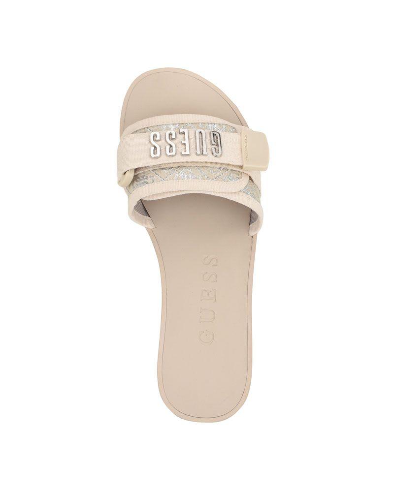 Sandalias Guess Mujer Footwear Gwelyze2 Beige-3