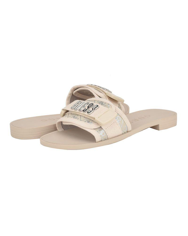 Sandalias Guess Mujer Footwear Gwelyze2 Beige-5