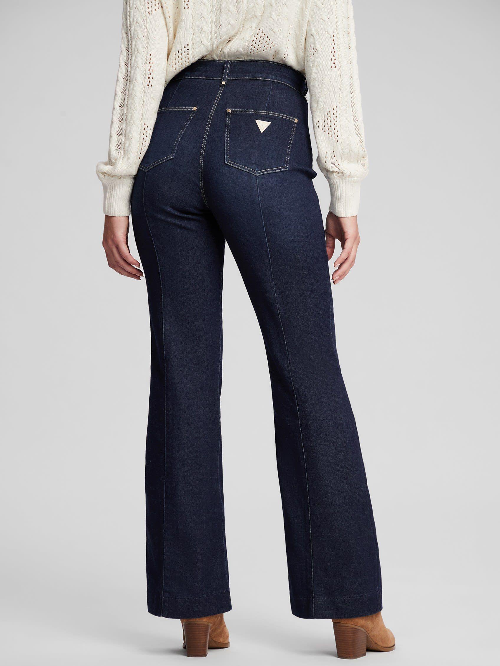 Jeans Guess Mujer New Faye Pant Azul-1