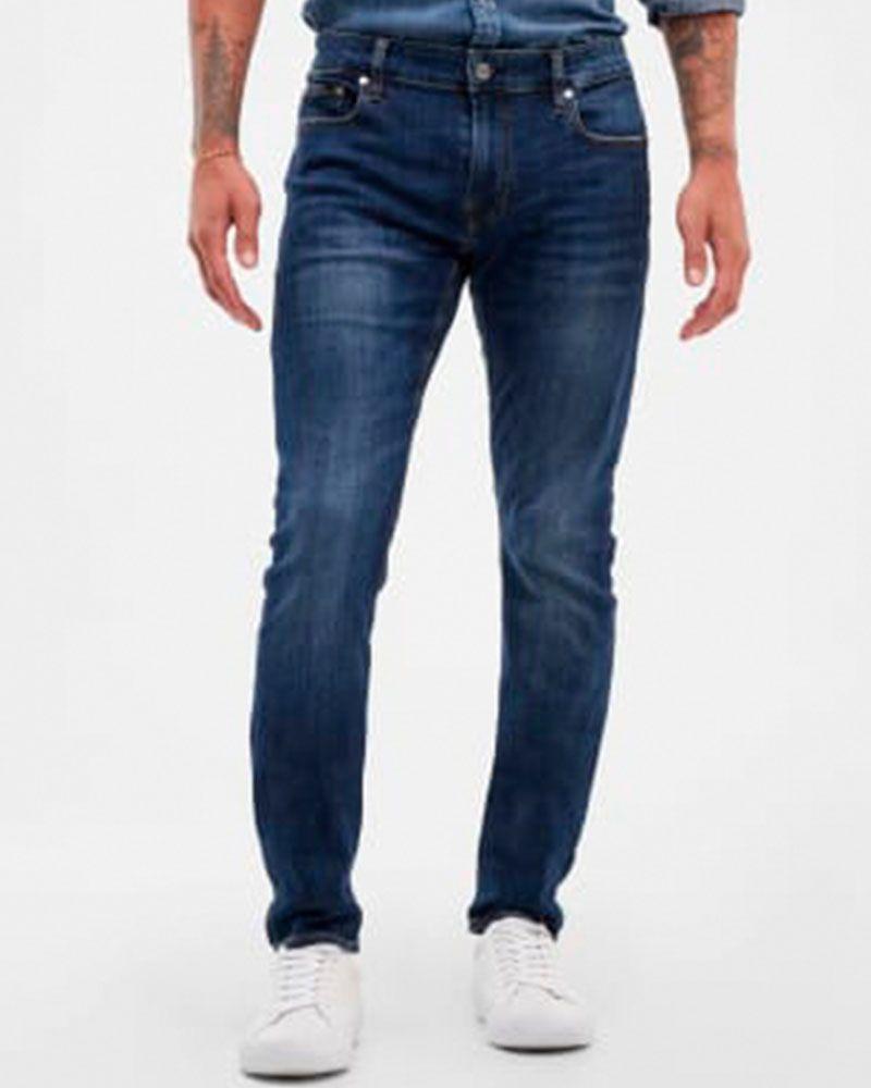 Jeans Skinny Basic Azul-0