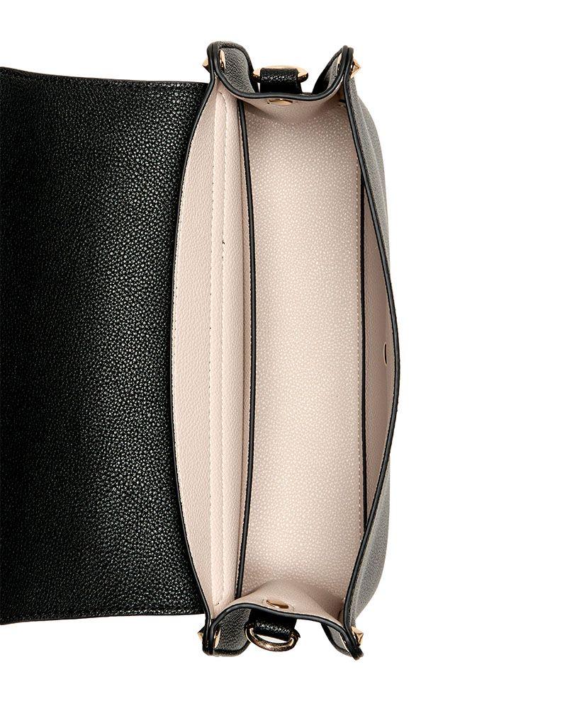 Cartera Guess Mujer Meridian Ii Flap Crossbody Negro-2