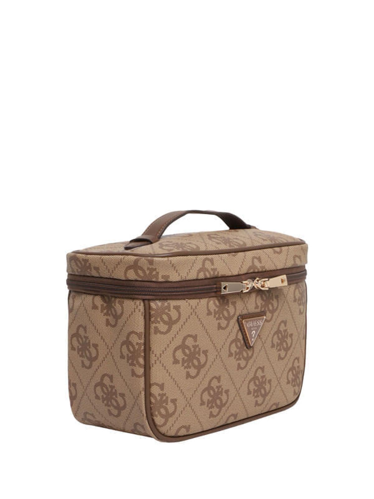 Neceser Berta Toiletry Train Case Café-1