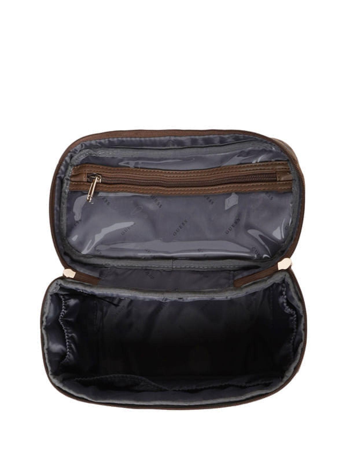 Neceser Berta Toiletry Train Case Café-3
