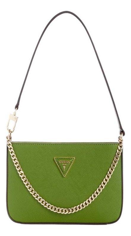 Mini Cartera Guess Mujer Brynlee Tp Zip Shouldr Bg Verde-0