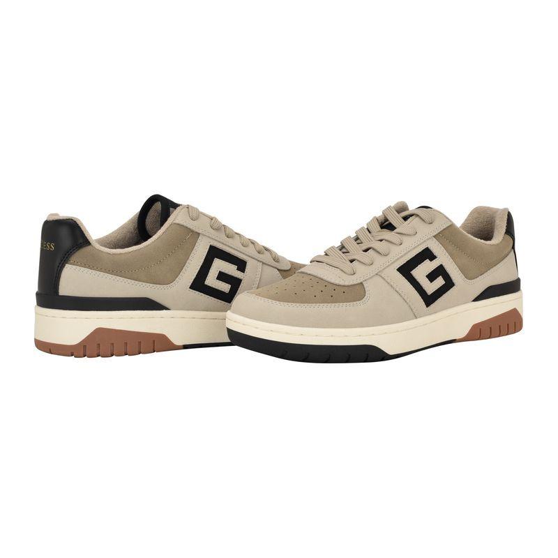 Zapatillas Guess Hombre Footwear Gmnastele Beige-5
