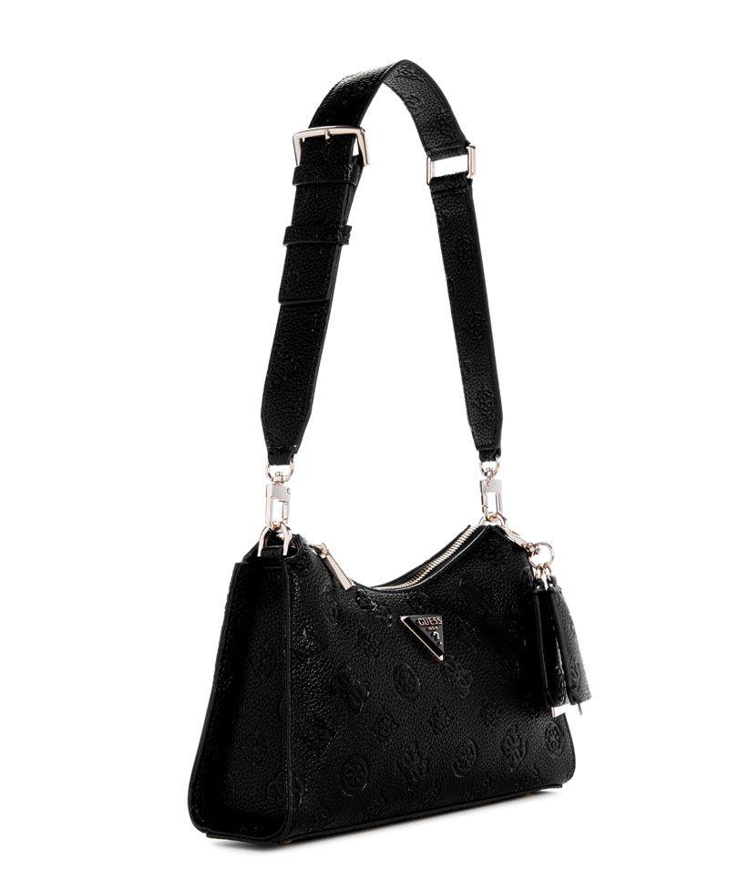 Cartera Guess Mujer Cresidia Top Zip Shoulder Bag Negro-1