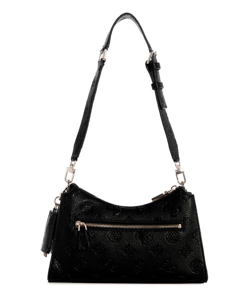 Cartera Guess Mujer Cresidia Top Zip Shoulder Bag Negro-2