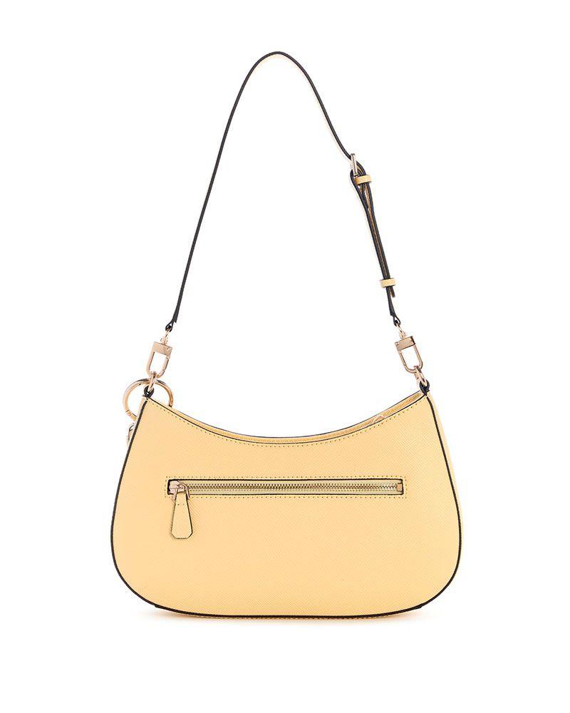 Cartera Guess Mujer Noelle Ii Zip Shoulder Bag Amarillo-2