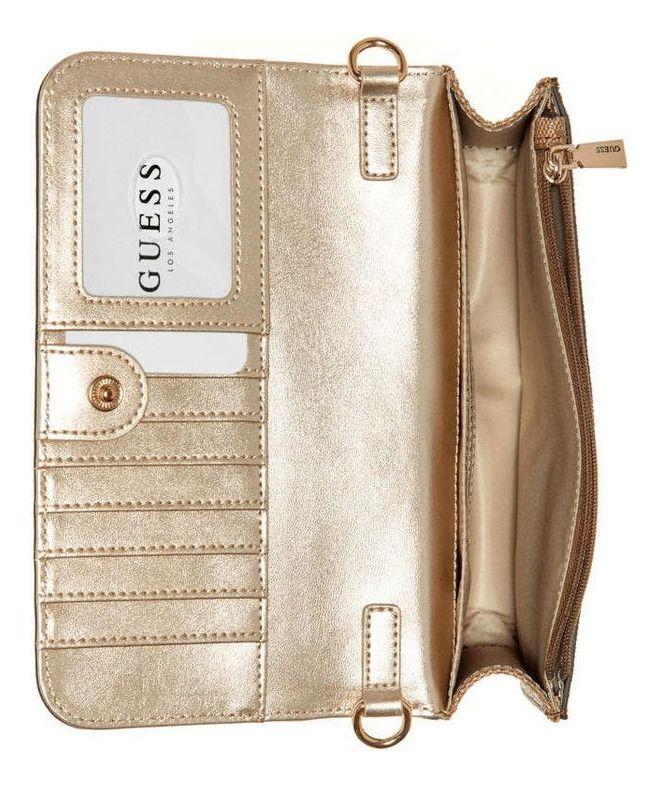 Cartera Guess Mujer Noelle Xbody Flap Organizer - Café-3