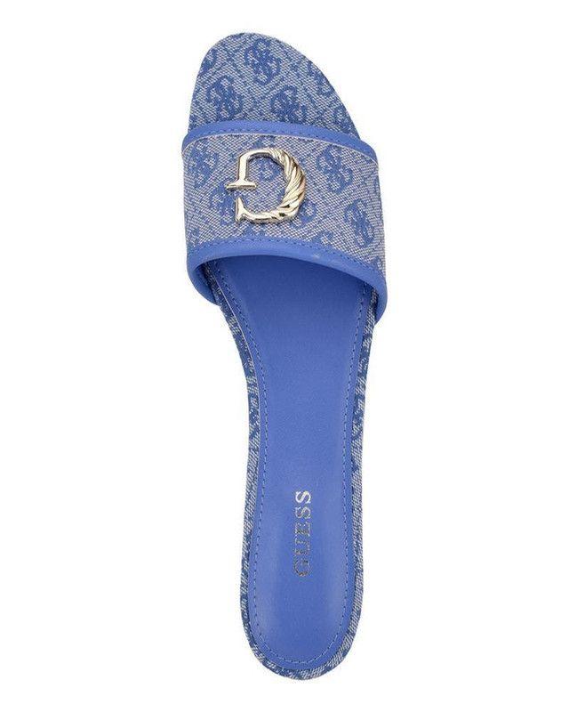 Sandalias Guess Mujer Footwear Gwtahiti-A Celeste-1