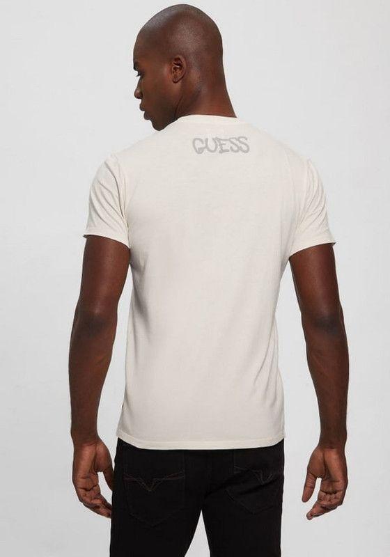 Polera Guess Hombre Ss Bsc Cancelled Dreams Tee Blanco-3