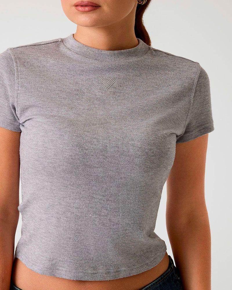 Polera Ss Licia Mock Nk Gris Mujer-2