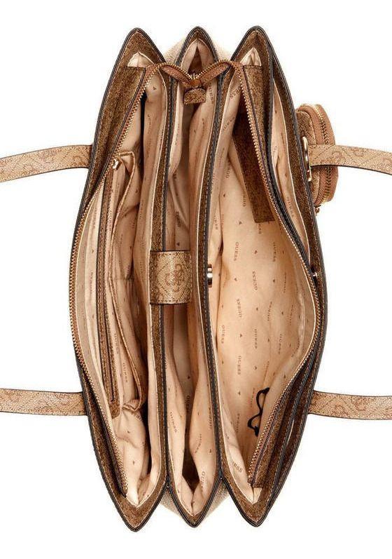 Cartera Guess Mujer Power Play Tech Tote Café-3