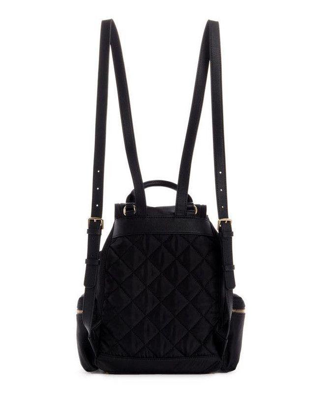 Mochila Guess Mujer Eco Gemma Backpack Negro-2