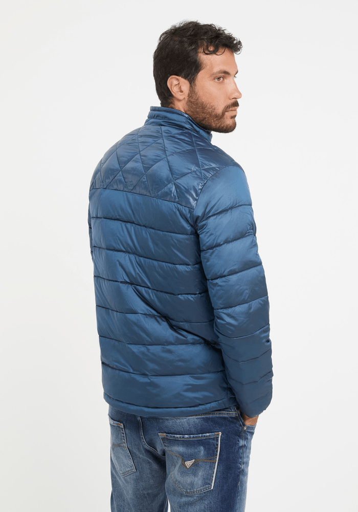 Chaqueta Guess Hombre Light Puffa Jacket Azul-2