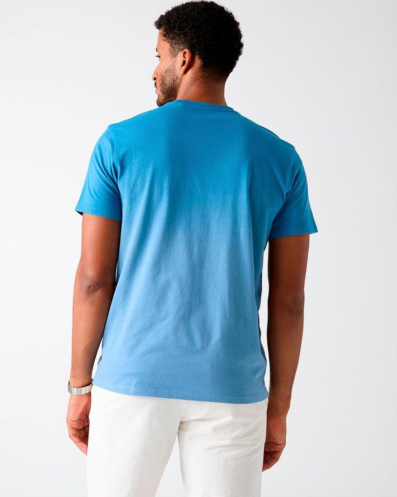 Polera Ss Bsc Guess Pima Tee Azul-3