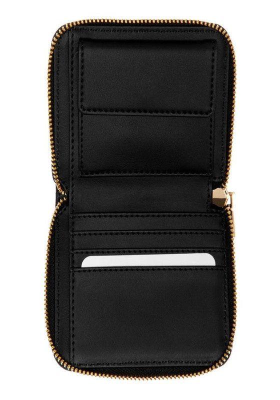 Billetera Guess Mujer Lovide Slg Small Zip Around Negro-2