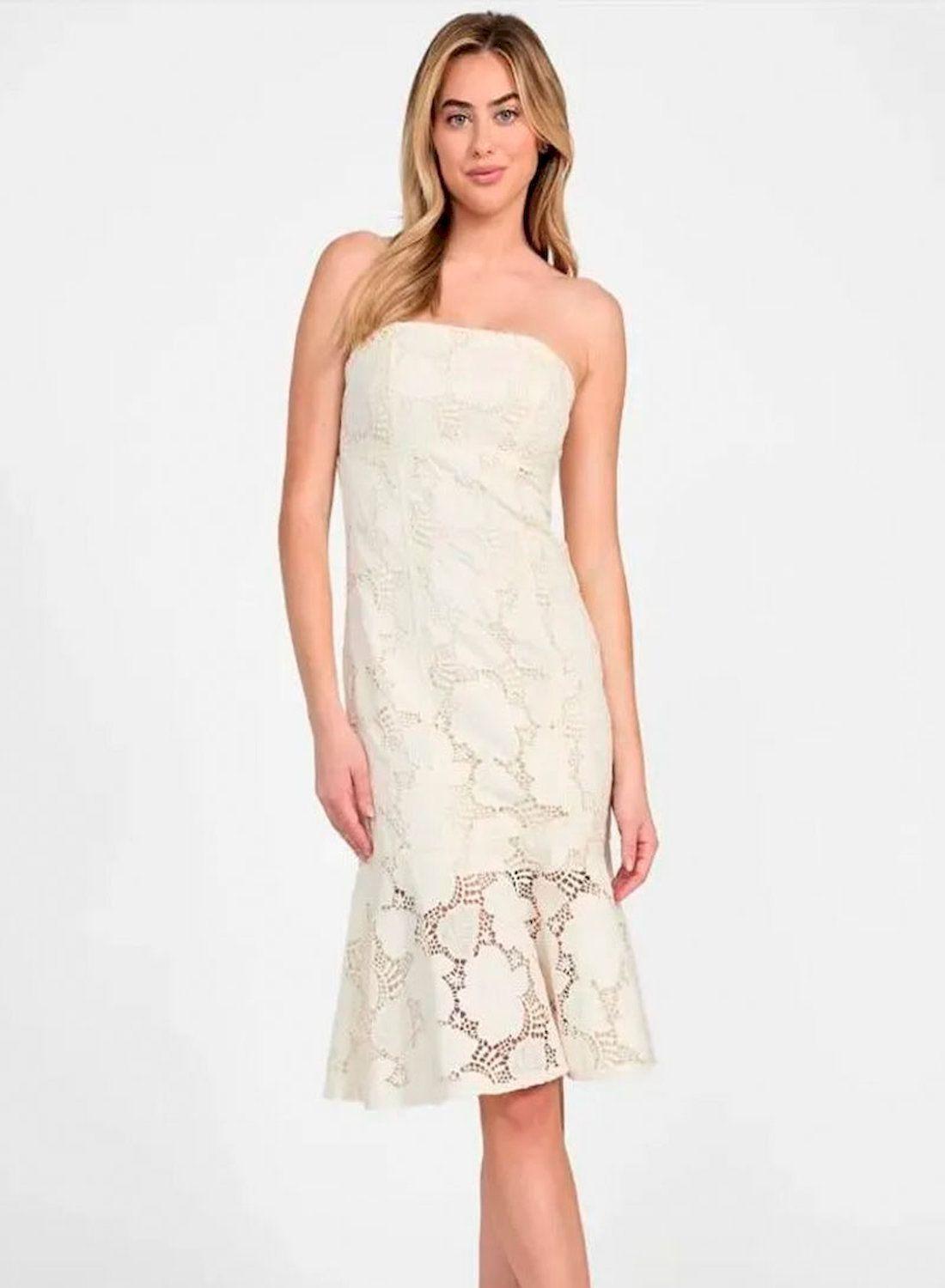 Vestido Sl Maisy Beige-0