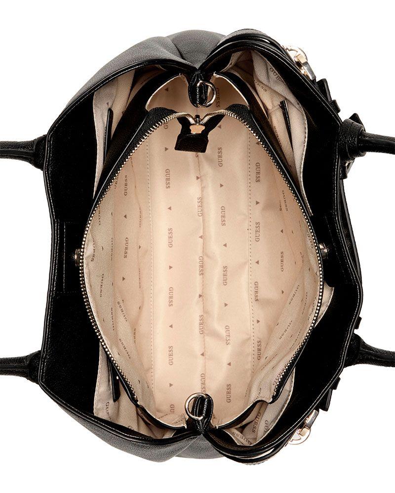 Cartera Guess Mujer Gregoria Lrg Gfriend Satchel Negro-3