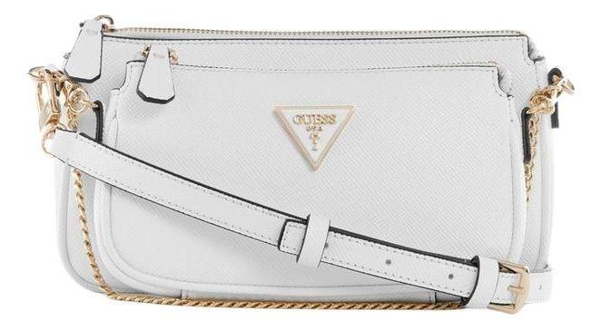 Cartera Guess Mujer Noelle Dbl Pouch Crossbody Blanco-0