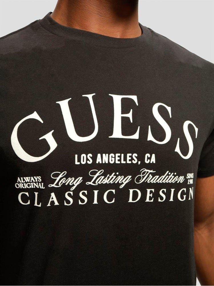 Polera Bsc Intl Classic Design Tee Negro-3