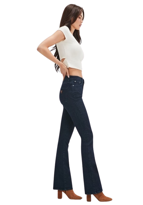 Jeans Guess Mujer Sexy Flare Azul.-0