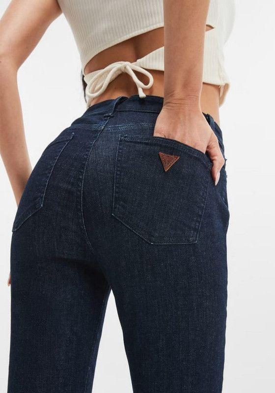 Jeans Guess Mujer Sexy Flare Azul.-3