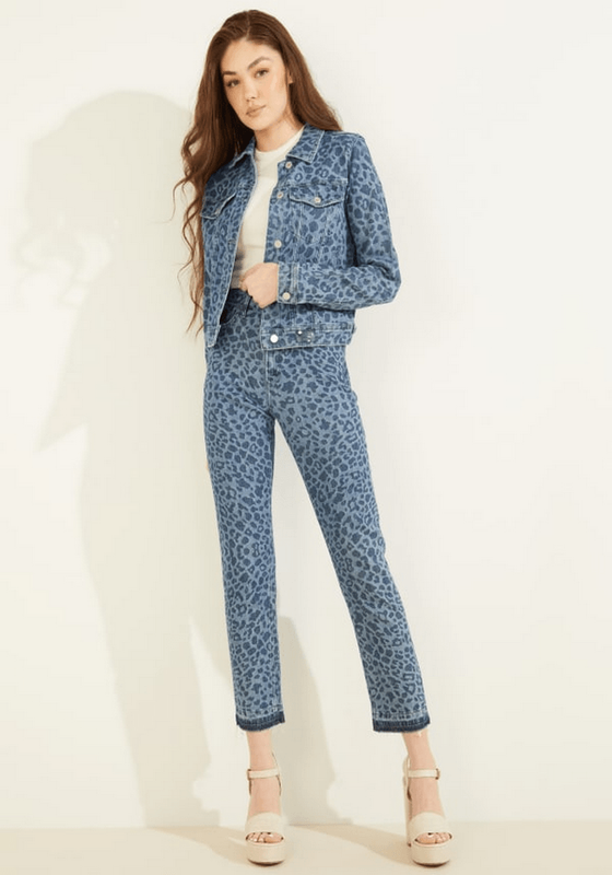 Jeans Guess Mujer Girly Azul-3