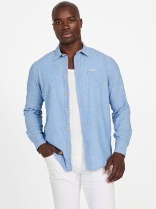 Camisa Ronnie Ls Shirt Azul-0