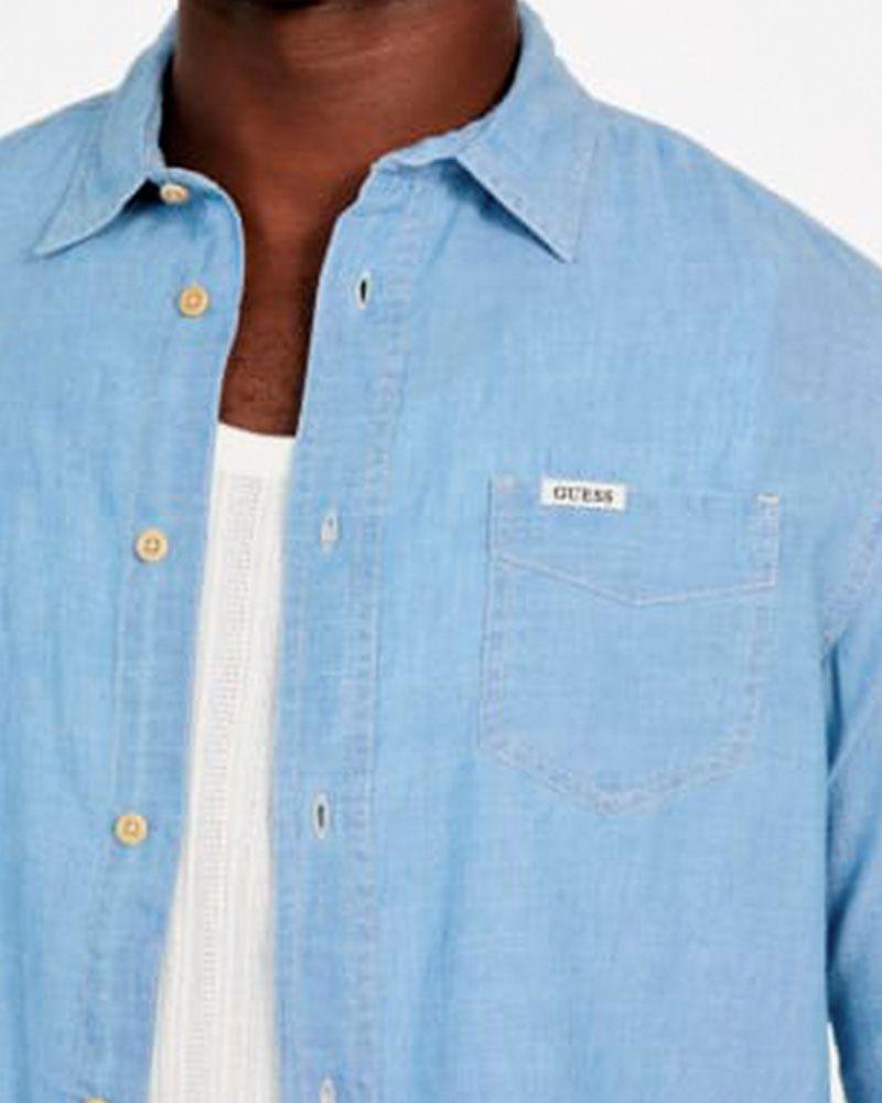 Camisa Ronnie Ls Shirt Azul-2