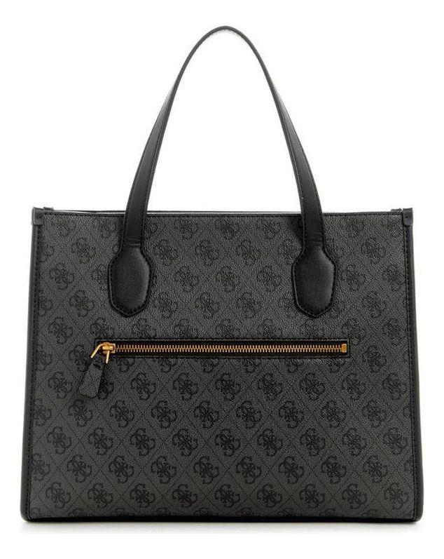 Cartera Guess Mujer Izzy 2 Comp Tote Negro-2