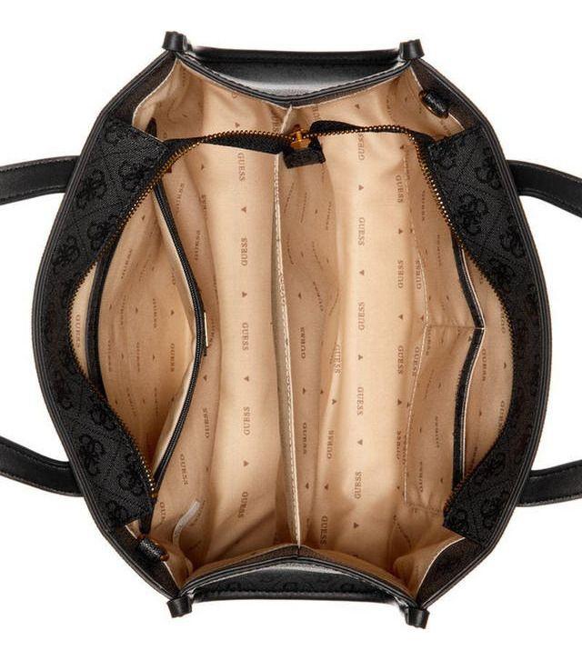 Cartera Guess Mujer Izzy 2 Comp Tote Negro-3