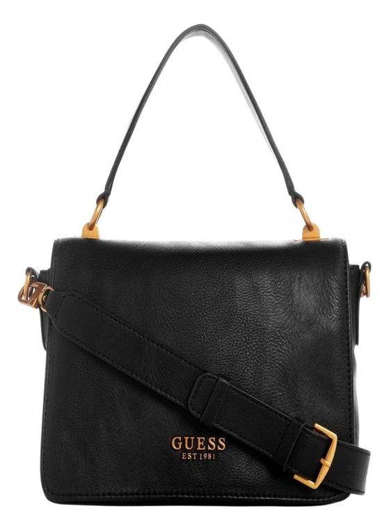 Cartera Guess Mujer Arja Top Handle Flap Negro-0