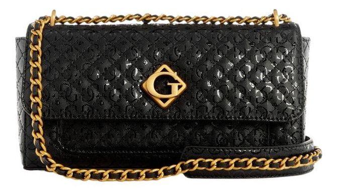 Cartera Guess Mujer Nerina Convertible Xbody Flap Negro-0