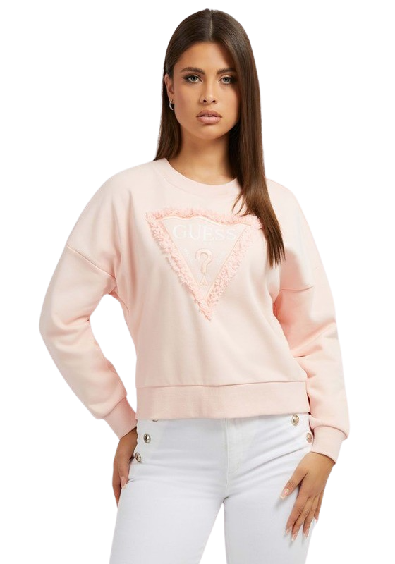 Poleron Guess Mujer Activewear Tops Rosado.-0