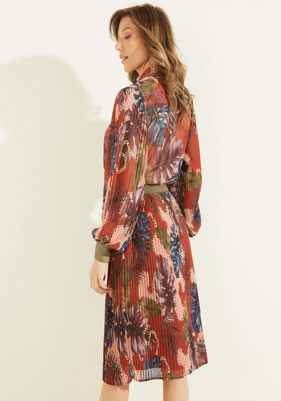 Camisa Guess Mujer Ls Lorena Shirt Multicolor-1